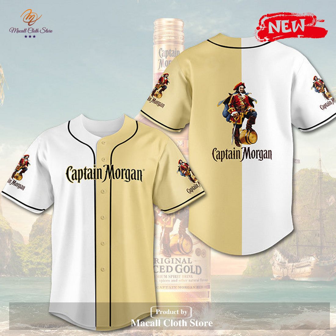 Captain Morgan Mix Color Baseball Jersey