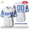 Personalized Eevee Minecraft Orange Baseball Jersey