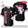Personalized Jack Skellington All Over Print Black Baseball Jersey