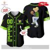 Personalized Villian Ursula The Little Mermaid Playing Baseball All Over Print Black Baseball Jersey