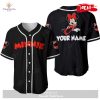 Personalized Charmander Black Baseball Jersey