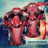 Personalized Name Boston Red Sox MLB Flower Pineapple Summer Baseball For Sports Fans Hawaiian Shirt and Short