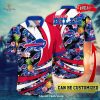 Personalized Name Buffalo Bills NFL Luxury Flower Summer Football For Sports Fans Hawaiian Shirt and Short