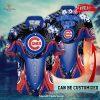 Personalized Name Chicago Cubs MLB Flower Pineapple Summer Baseball For Sports Fans Hawaiian Shirt and Short