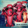 Personalized Name Cleveland Browns NFL Luxury Flower Summer Football For Sports Fans Hawaiian Shirt and Short