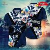 Personalized Name Dallas Cowboys NFL Flower Pineapple Summer Football For Sports Fans Hawaiian Shirt and Short