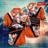 Personalized Name Denver Broncos NFL Flower Pineapple Summer Football For Sports Fans Hawaiian Shirt and Short