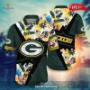 Personalized Name Detroit Tigers MLB Flower Pineapple Summer Baseball For Sports Fans Hawaiian Shirt and Short