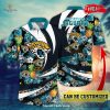 Personalized Name Jacksonville Jaguars NFL Luxury Flower Summer Football For Sports Fans Hawaiian Shirt and Short