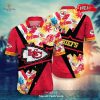 Personalized Name Kansas City Chiefs NFL Flower Pineapple Summer Football For Sports Fans Hawaiian Shirt and Short