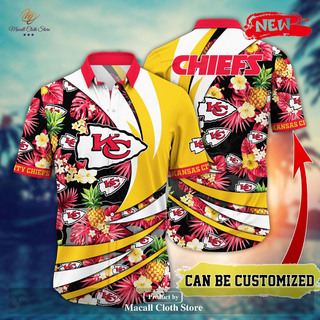 Nfl Kansas City Chiefs Hawaiian Shirt Gift For Football Fans