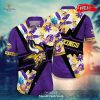 Personalized Name Minnesota Vikings NFL Flower Pineapple Summer Football For Sports Fans Hawaiian Shirt and Short