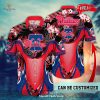 Personalized Name Philadelphia Phillies MLB Flower Pineapple Summer Baseball For Sports Fans Hawaiian Shirt and Short