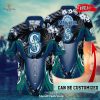 Personalized Name Seattle Mariners MLB Flower Pineapple Summer Baseball For Sports Fans Hawaiian Shirt and Short