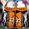 Personalized Name Number Basketball Hoop Crocs Classic Clog Shoes