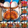 Personalized Number Multicolor Basketball Hoops Crocs Classic Clog Shoes