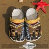 Personalized Name Astros Crocs Hastros Baseball Ripped American Flag Clog Shoes