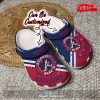 Personalized Name Baseball Crocs Abraves Ripped Claw Clog Shoes