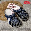 Personalized Name Baseball Crocs Ny Yankees Watercolor New Clog Shoes