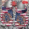 Personalized Name Baseball Crocs Oathletics Ripped Claw Clog Shoes