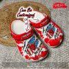 Personalized Name Cardinals Crocs Acardinals Football Ripped Claw Clog Shoes