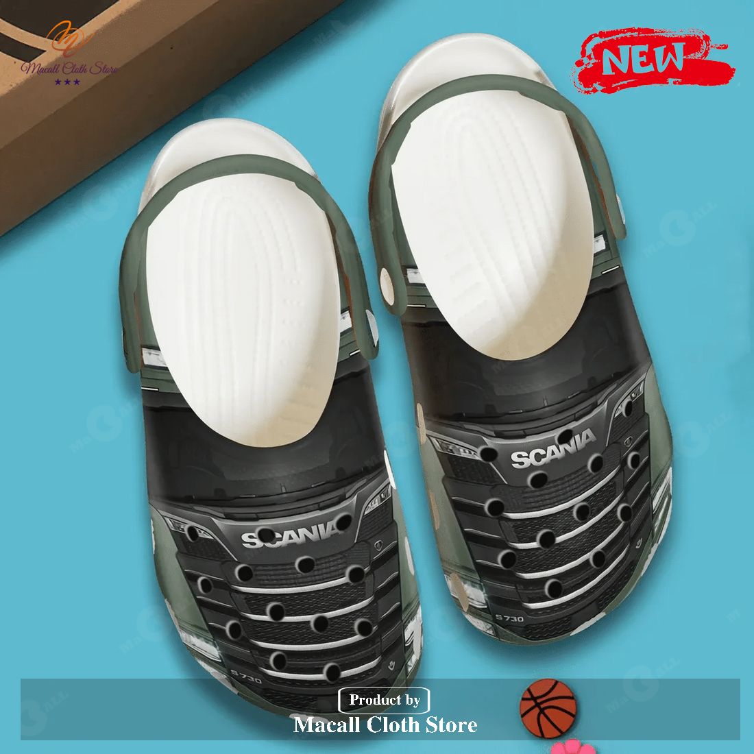 Personalized Name Cool Truck Crocs Classic Clog Shoes Personalized Name Cool Truck Crocs Classic Clog Shoes