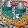 Personalized Name Football Crocs Lv Raiders Team Pattern Clog Shoes