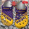 Personalized Name Football Crocs Mdolphins Polka Dots Colors Clog Shoes
