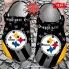 Personalized Name Football Crocs Tb Buccaneers American Flag Clog Shoes