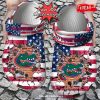 Personalized Name Logo Team Hockey Ripped Claw Crocs Clog Shoes