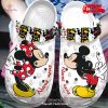 Personalized Name Mickey – Minnie So Cute Love Couple White Crocs Classic Clog Shoes