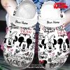 Personalized Name MLB Los Angeles Dodgers Blue Black Crocs Clog Shoes Crocband Clog