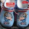 Personalized Name Ohio State Buckeyes Big Ten Ncaaf Teams Gift For Fans Rubber Crocs Crocband Clogs Comfy