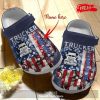 Personalized Name Packers Crocs Gpackers Football Ripped American Flag Clog Shoes