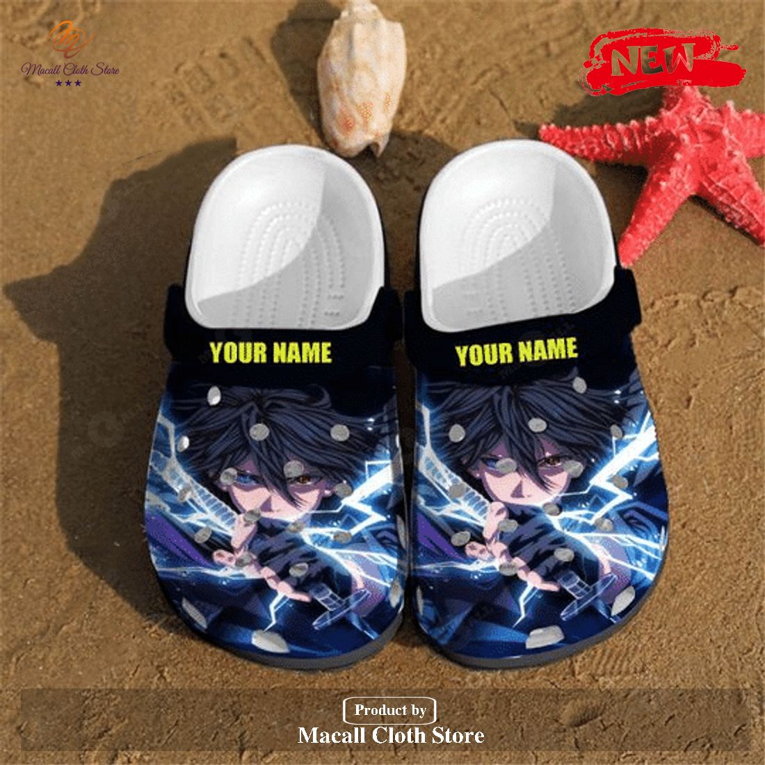 Personalized Name Uchiha Sasuke Anime Rubber Crocs Crocband Clogs Comfy ...