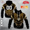 Personalized NHL New Jersey Devils Dragon Design Hoodie Sweatshirt 3D