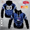 Personalized NHL Ottawa Senators Dragon Design Hoodie Sweatshirt 3D