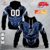 Personalized NHL Toronto Maple Leafs Dragon Design Hoodie Sweatshirt 3D