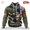 Personalized NFL Buffalo Bills Honor Veterans Kneeling Soldier Design Hoodie Sweatshirt 3D
