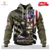 Personalized NFL New Orleans Saints Honor Veterans Kneeling Soldier Design Hoodie Sweatshirt 3D