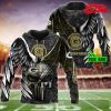 Houston Texans NFL Personalized Name Luxury Eagle Skull Design Hoodie Sweatshirt 3D