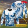 Personalized Name MLB LA Dodgers Superman x Baseball Team Logo Hoodie Sweatshirt 3D