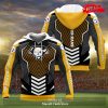 Personalized Name NFL San Francisco 49ers 3D Skull Design Hoodie Sweatshirt 3D