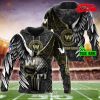 Tennessee Titans NFL Personalized Name Luxury Eagle Skull Design Hoodie Sweatshirt 3D