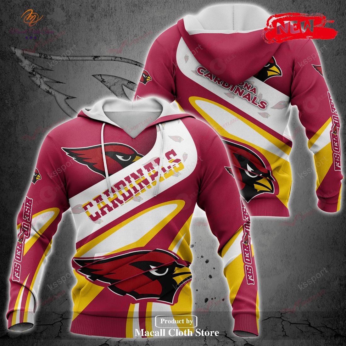 Arizona Cardinals NFL Luxury Style For Sports Fans Hoodie Sweatshirt 3D