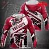 Atlanta Falcons NFL Knight Templar Armor Hoodie Sweatshirt 3D