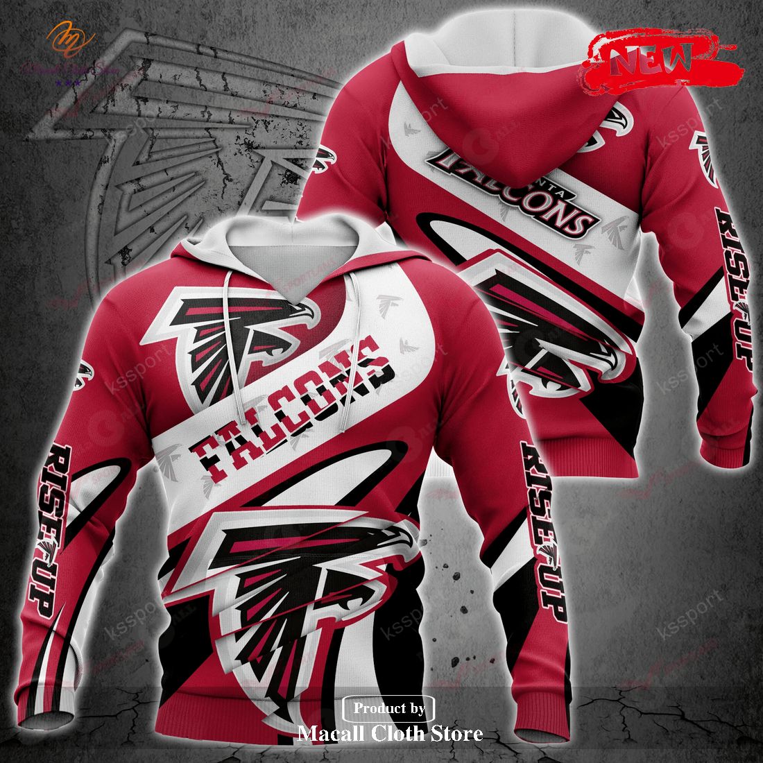 Atlanta Falcons NFL Luxury Style For Sports Fans Hoodie Sweatshirt 3D