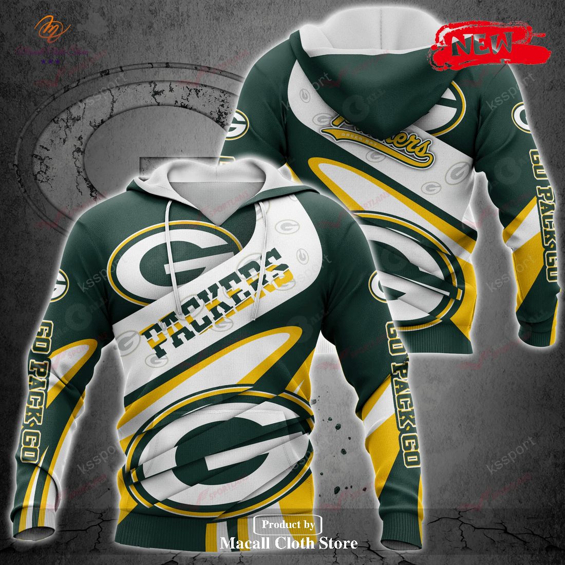 Green Bay Packers NFL Luxury Style For Sports Fans Hoodie Sweatshirt 3D Green Bay Packers NFL Luxury Style For Sports Fans Hoodie Sweatshirt 3D