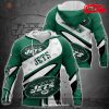 New York Jets NFL Knight Templar Armor Hoodie Sweatshirt 3D