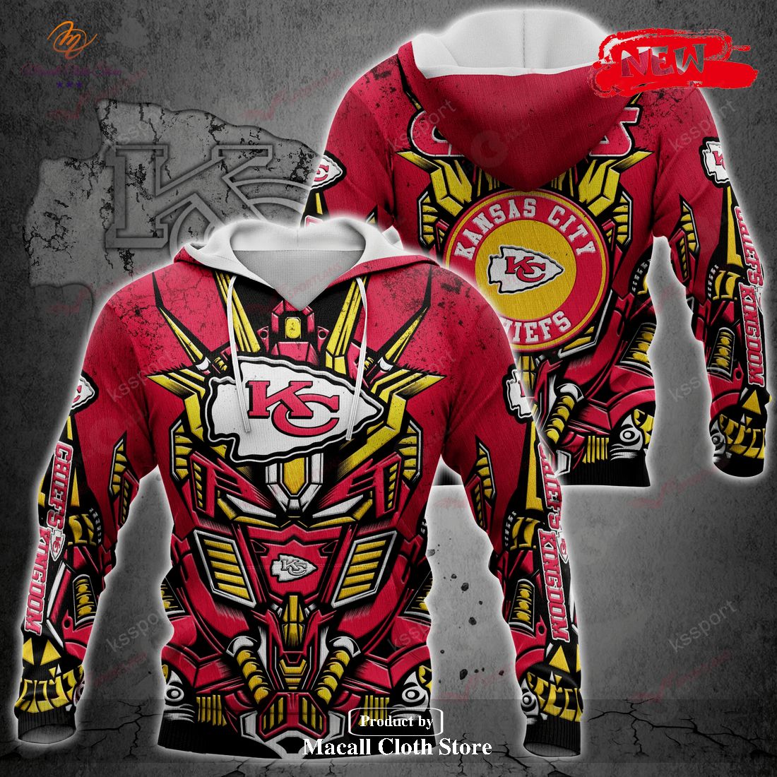 BEST NFL Kansas City Chiefs Salute To Service - Honor Veterans And Their  Families 3D Hoodie